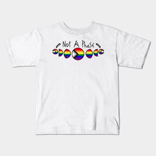 Not a Phase - Progress Pride Flag Kids T-Shirt